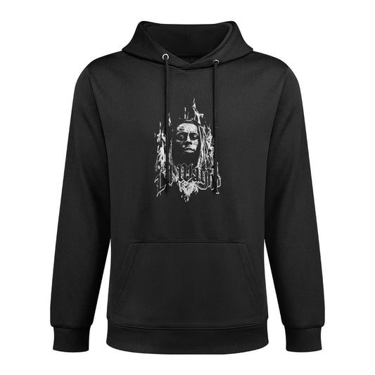 Official Lil Wayne Flames Shape Retention Hoodie