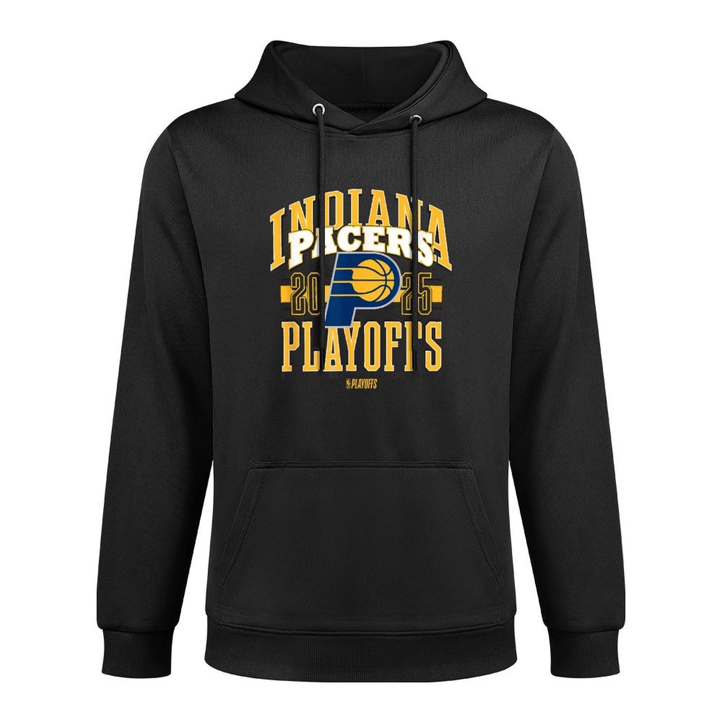NBA Official Indiana Pacers 2025 Playoffs Showtime Shrink-Resistant Hoodie