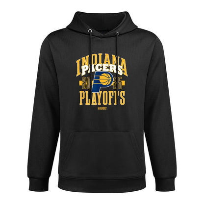 NBA Official Indiana Pacers 2025 Playoffs Showtime Shrink-Resistant Hoodie