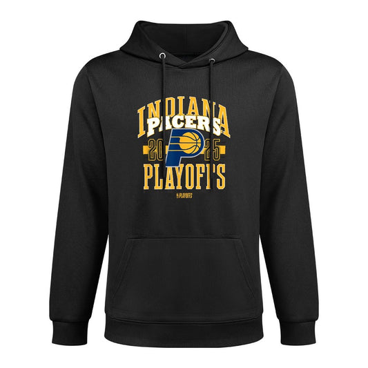 NBA Official Indiana Pacers 2025 Playoffs Showtime Shrink-Resistant Hoodie