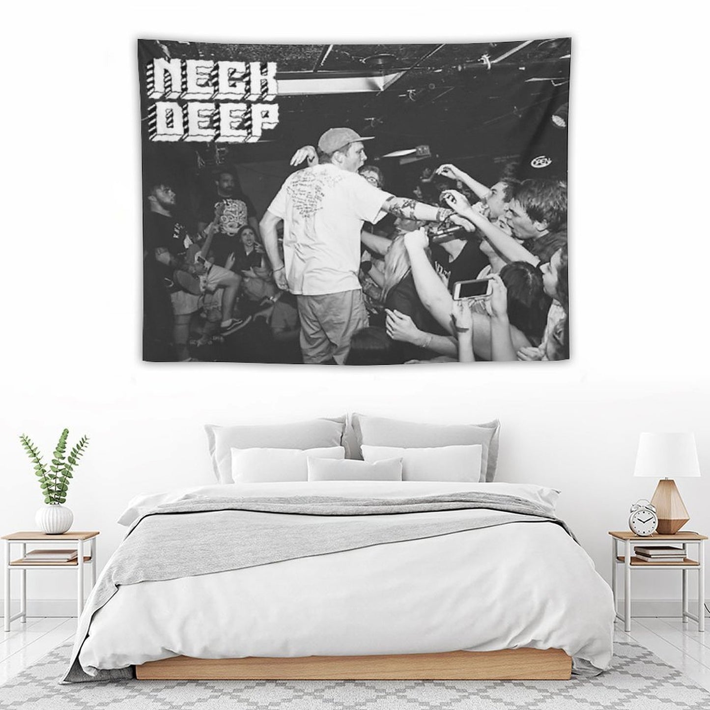 Neck Deep Live Tapestry