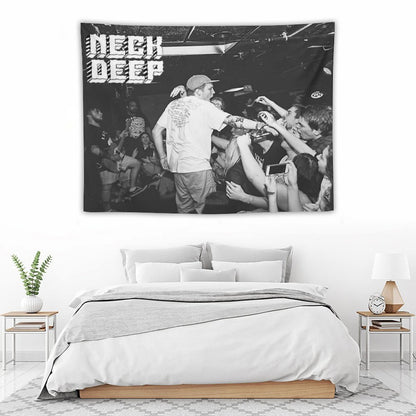 Neck Deep Live Tapestry