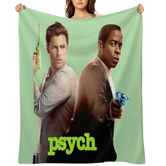 Psych Design Throw Blanket