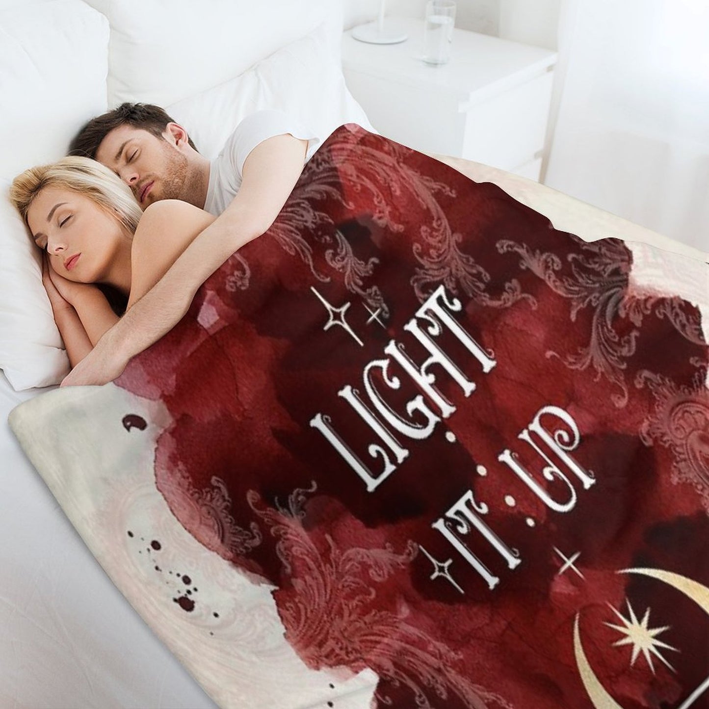 Light It Up - Crescent City Throw Blanket