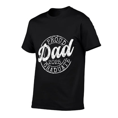 Proud Dad of 2025 Graduate Senior Dad 25 Graduation Gift T-Shirt