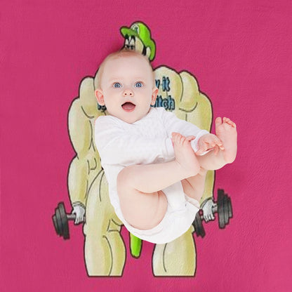 Swole Italian Enzo That's How It Is Throw Blanket