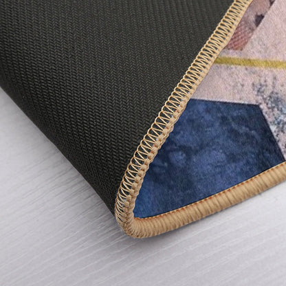 Abstract Geo Bath Mat