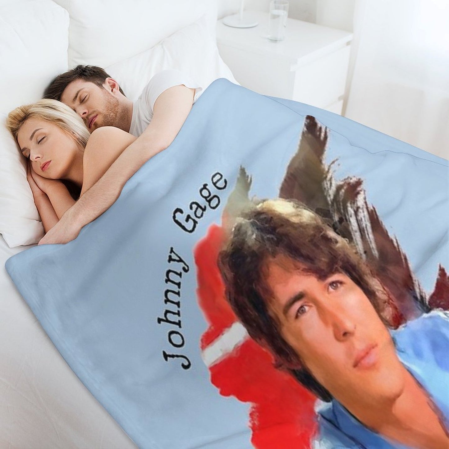 Johnny Gage TV Show Emergency! Throw Blanket