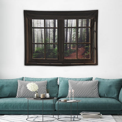 Forest Window Tapestry