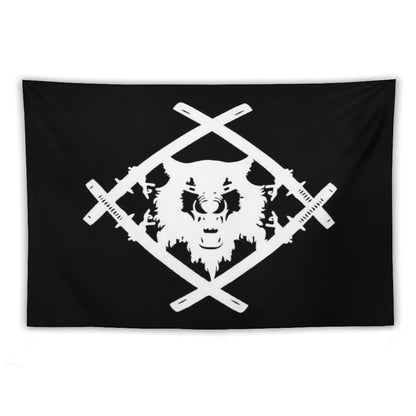 Xavier Wulf Merch Xavier Wulf Logo Tapestry