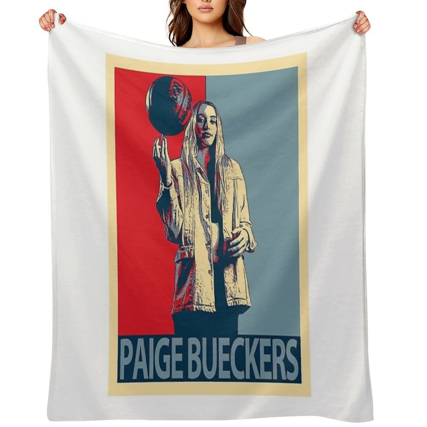 Paige Bueckers Throw Blanket