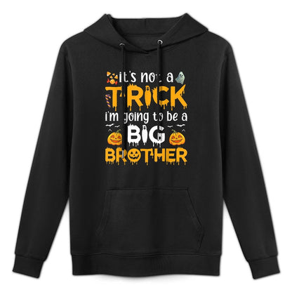 Im Going to Be Big Brother Halloween Pregnancy Announce Kids Shrink-Resistant Hoodie