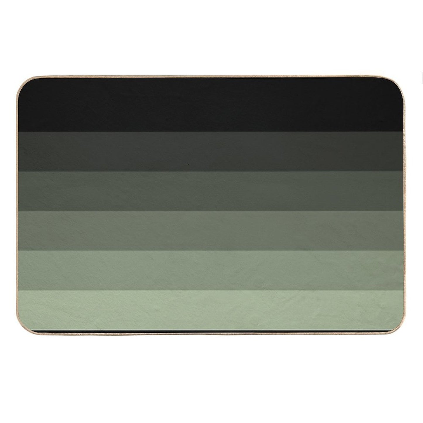 Fade to Black Camo Green Grey Shades Bath Mat