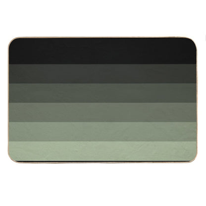 Fade to Black Camo Green Grey Shades Bath Mat