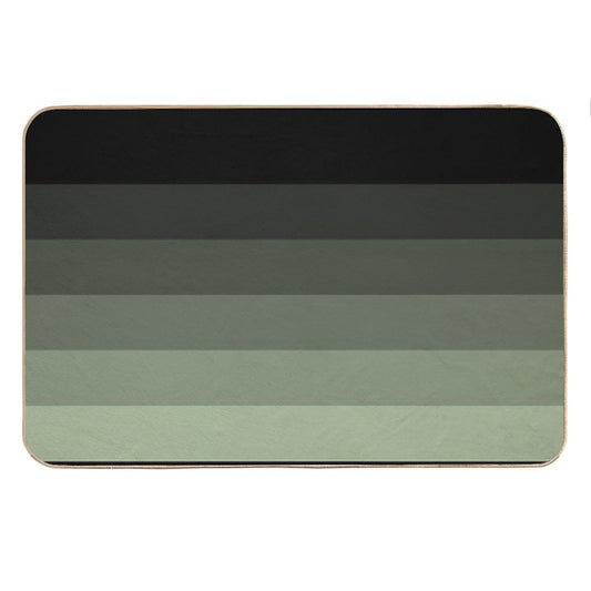 Fade to Black Camo Green Grey Shades Bath Mat