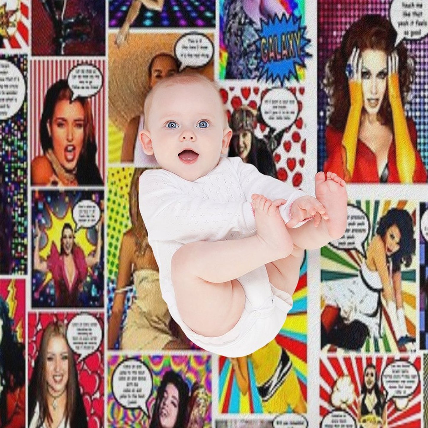 Dannii Minogue Goes Pow WOW #30 Throw Blanket