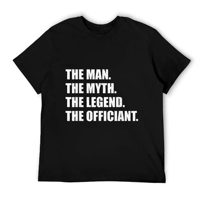 Funny Wedding Officiant Art For Men Dad Ordained Minister T-Shirt