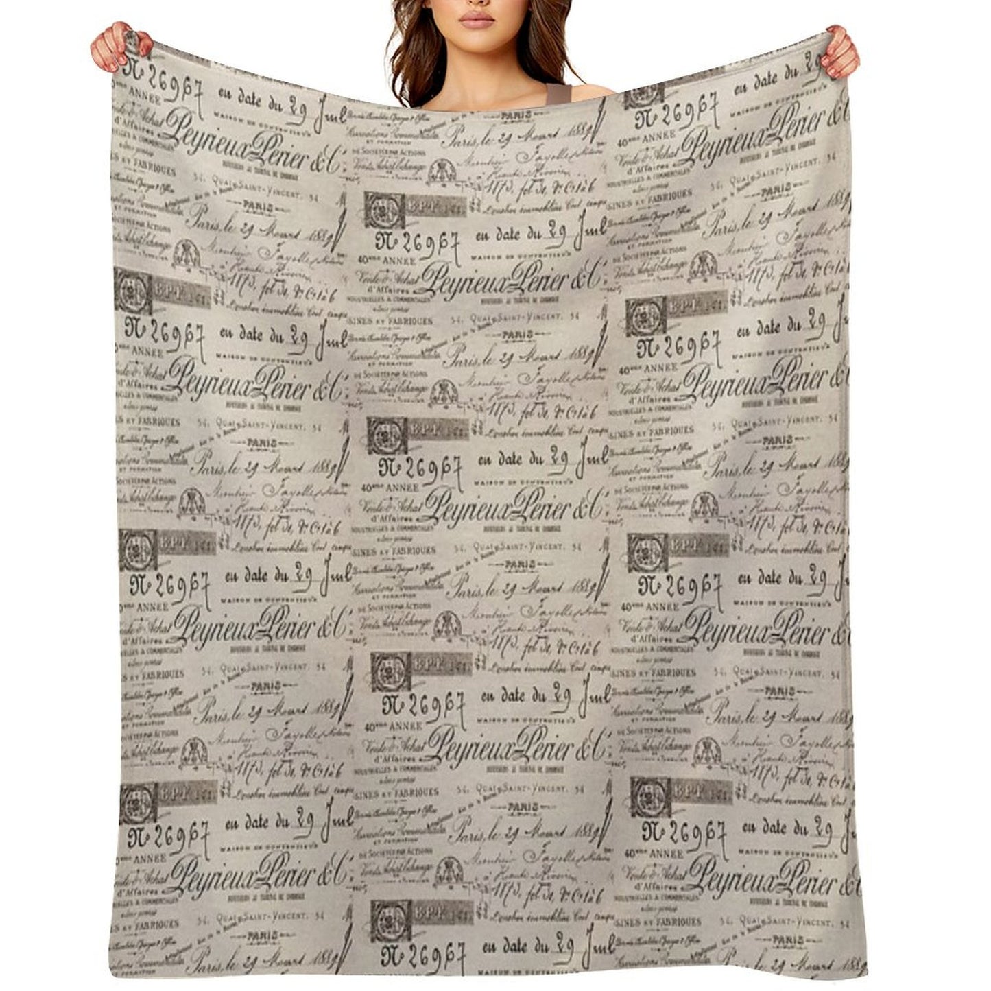 Parisan Throw Blanket