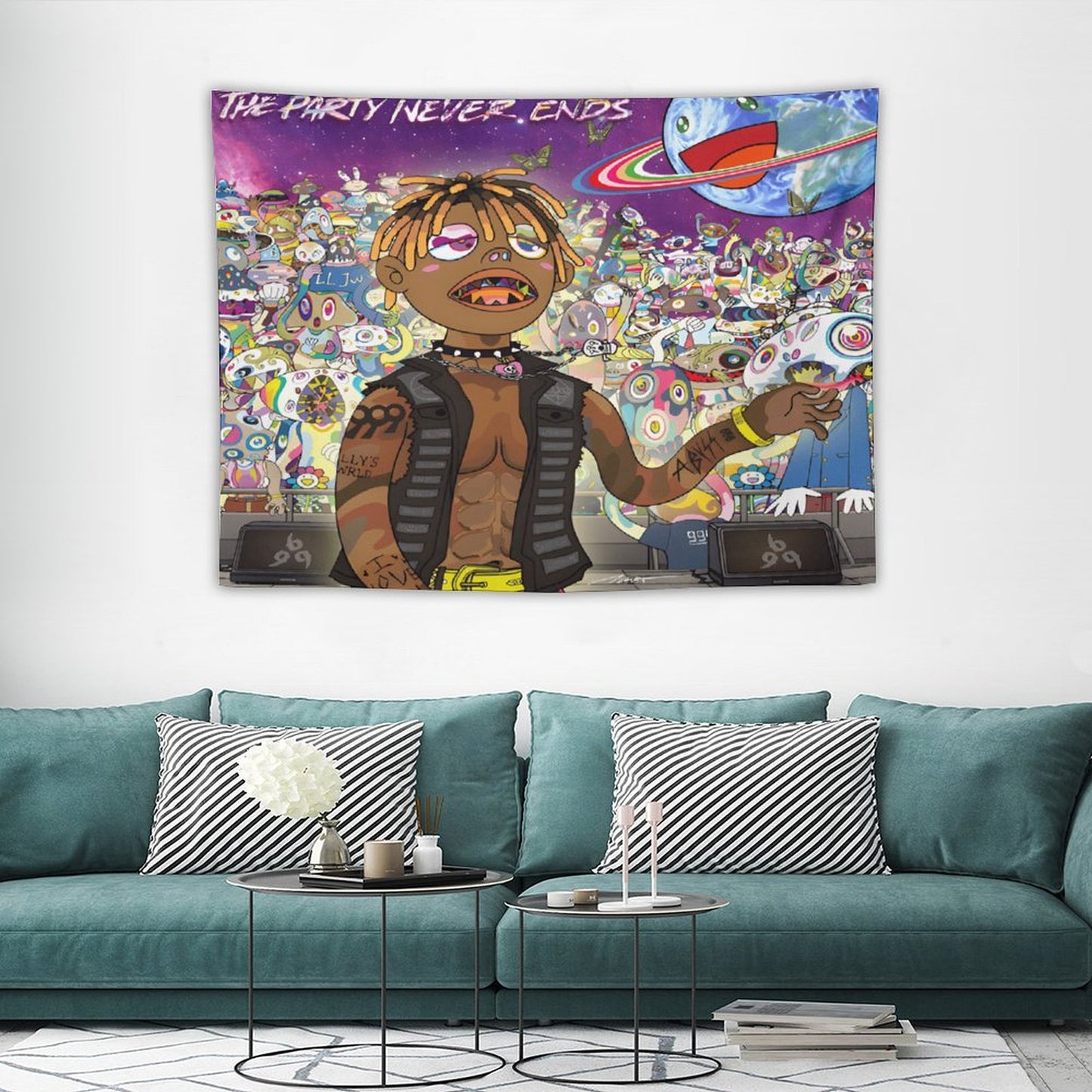 The Party Never Ends Tapestry