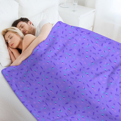 Koops Glitch Pattern Throw Blanket