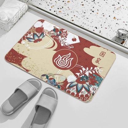 Fire Nation Tapestry Bath Mat