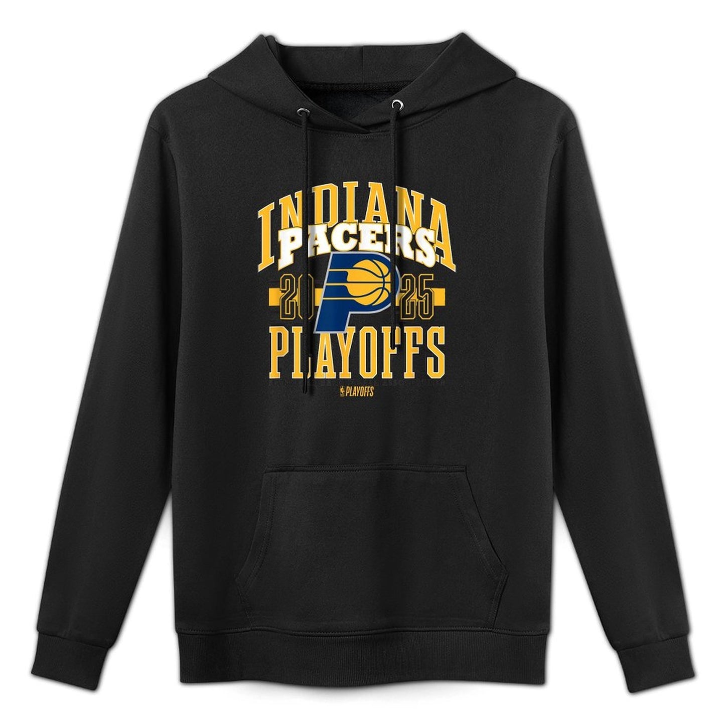 NBA Official Indiana Pacers 2025 Playoffs Showtime Shrink-Resistant Hoodie