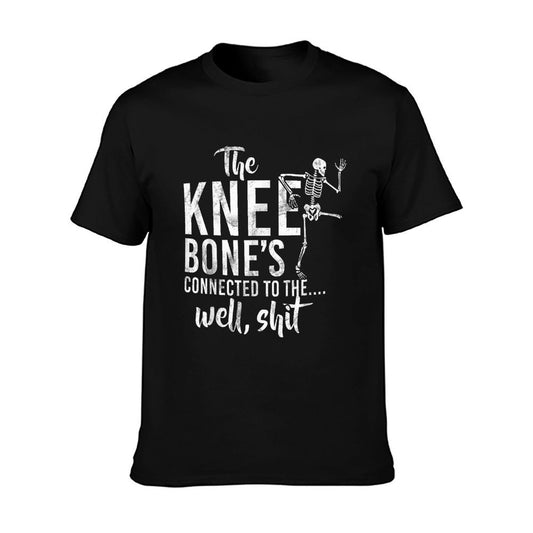 The Knee Bone&#39;s Connected To The Well, Shit Amputee Gifts T-Shirt