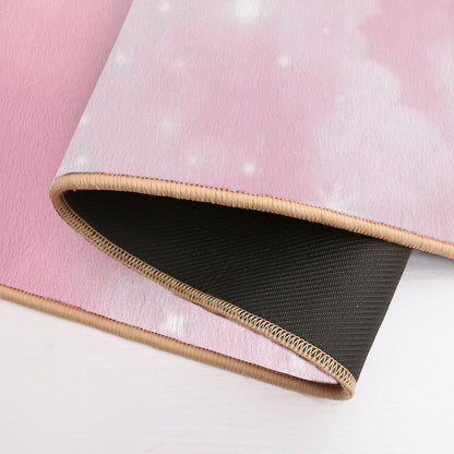 Pink Clouds Sparkling Bath Mat
