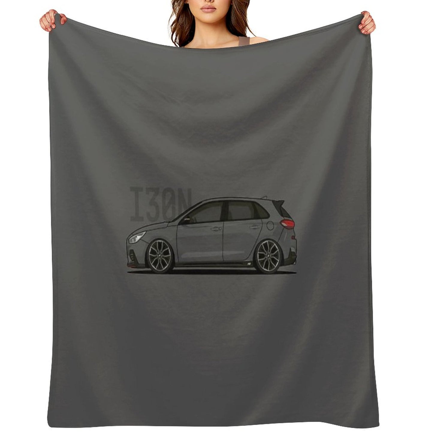 Hyundai I30N Throw Blanket