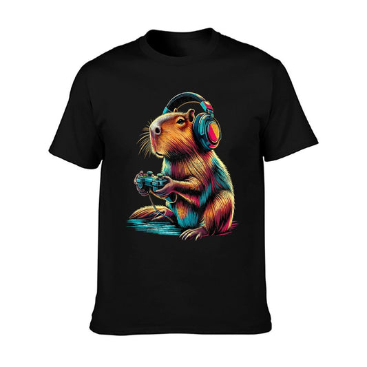 Capybara Funny Video Games Capybara T-Shirt