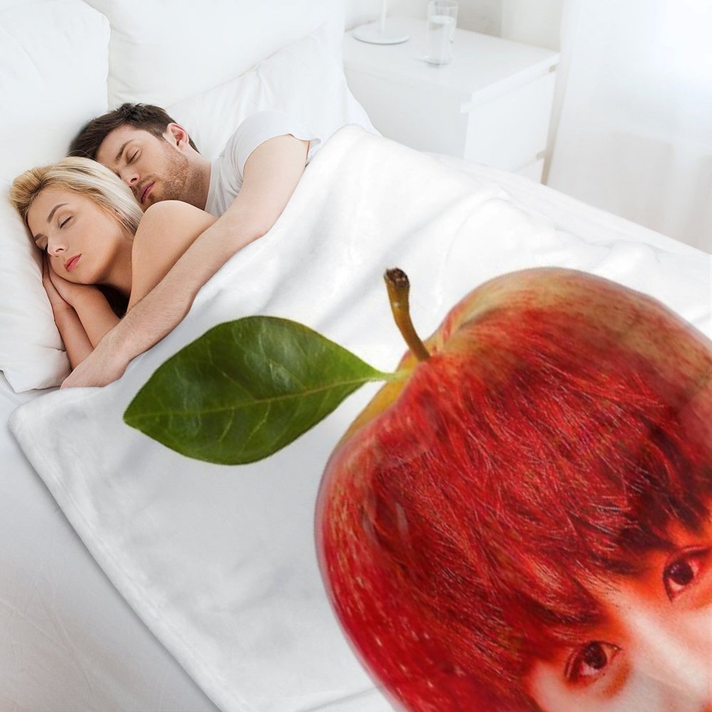 Jongho Apple Throw Blanket
