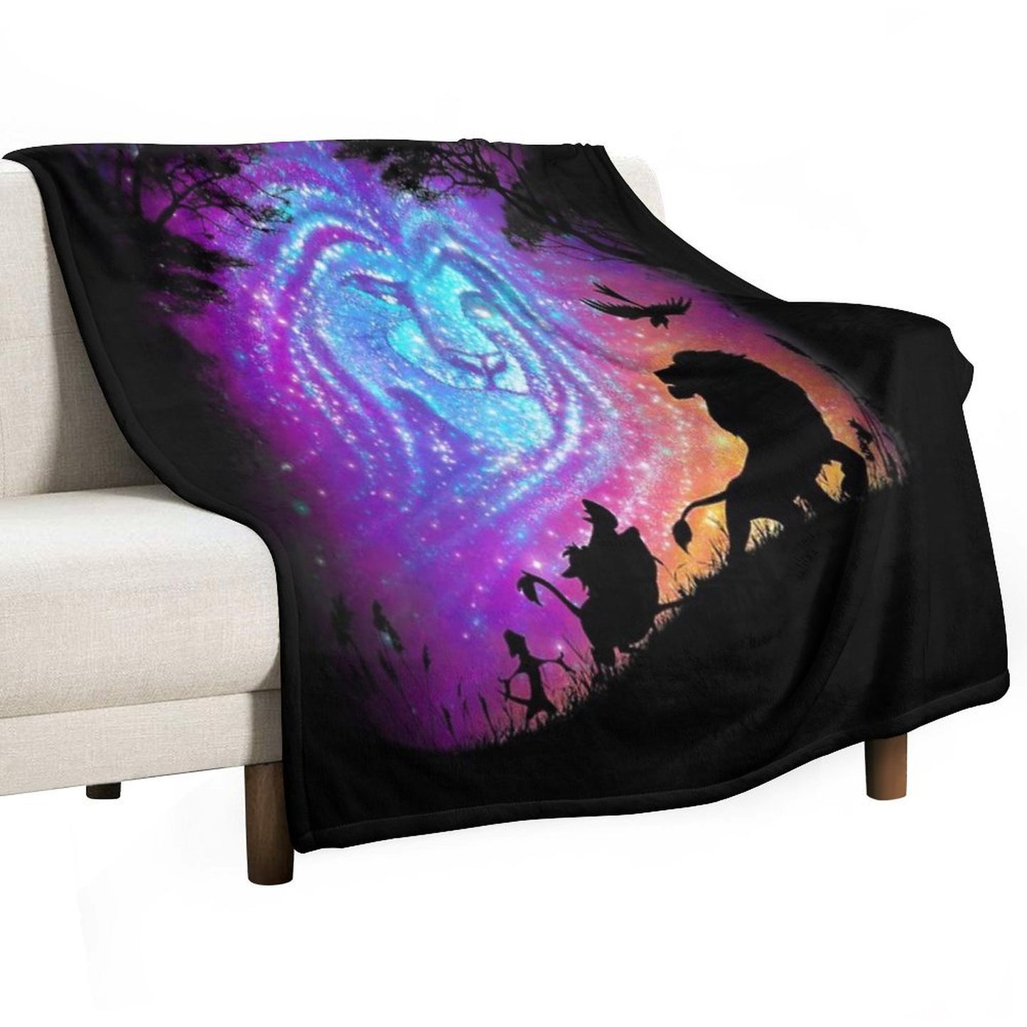 He Lives In You Throw Blanket