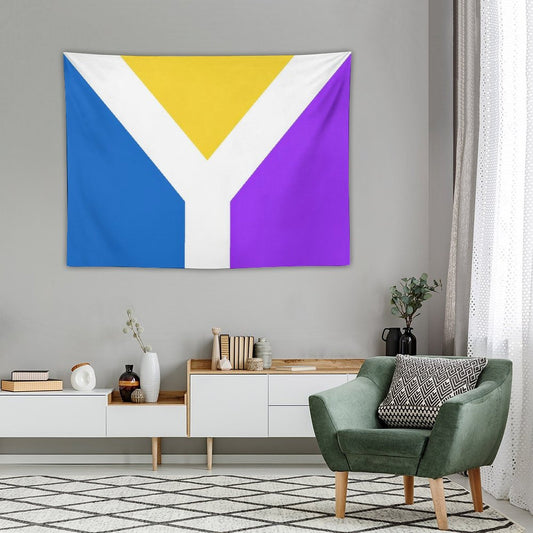 Y Flag Tapestry