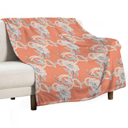 Golden Girls Couch Pattern Throw Blanket