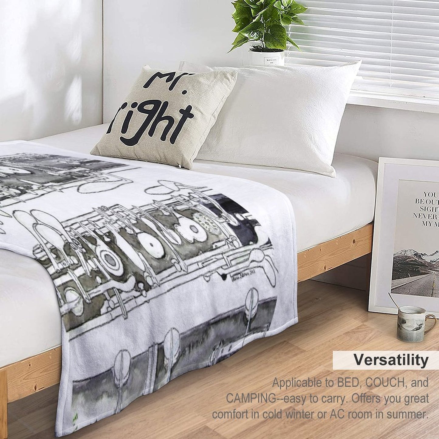 The Oboe Throw Blanket