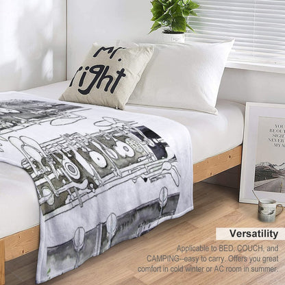 The Oboe Throw Blanket