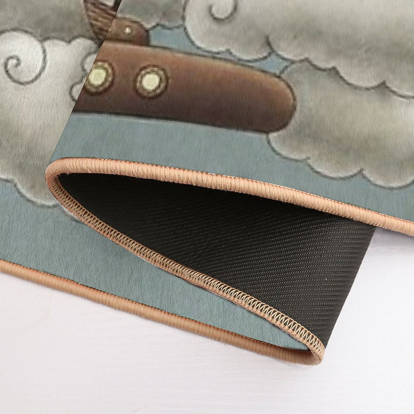 Ocean Meets Sky Bath Mat