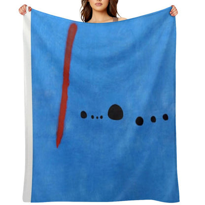Joan Miro Blue 2 Throw Blanket