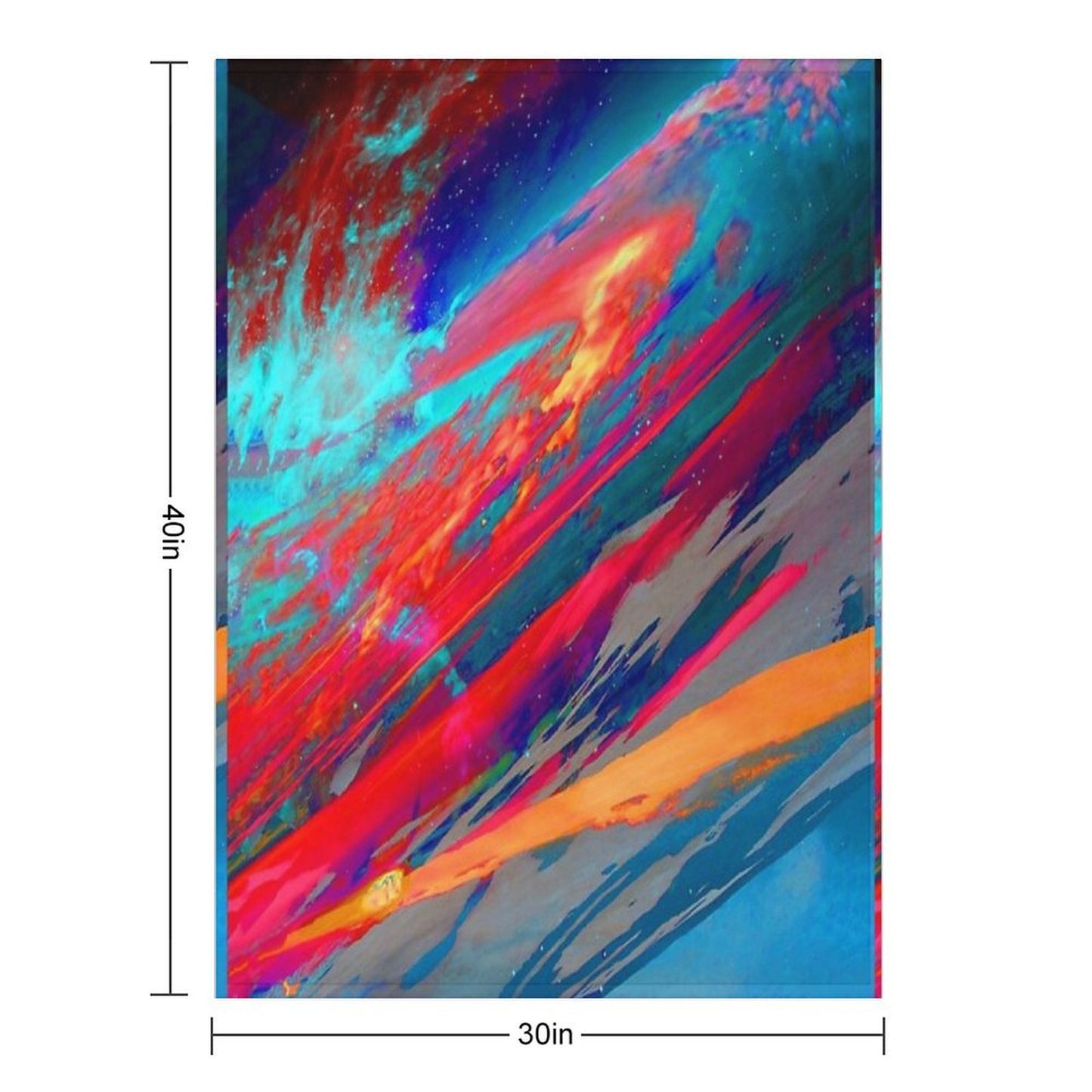 Nebula Throw Blanket