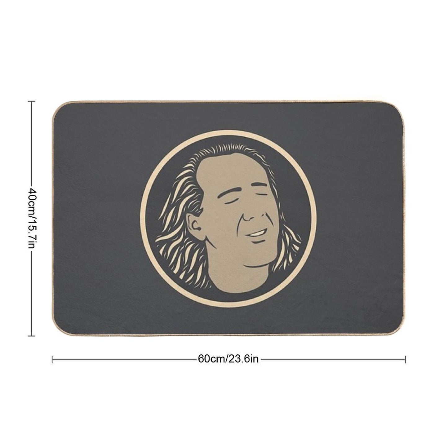 Con Air Nicolas Cage Bath Mat