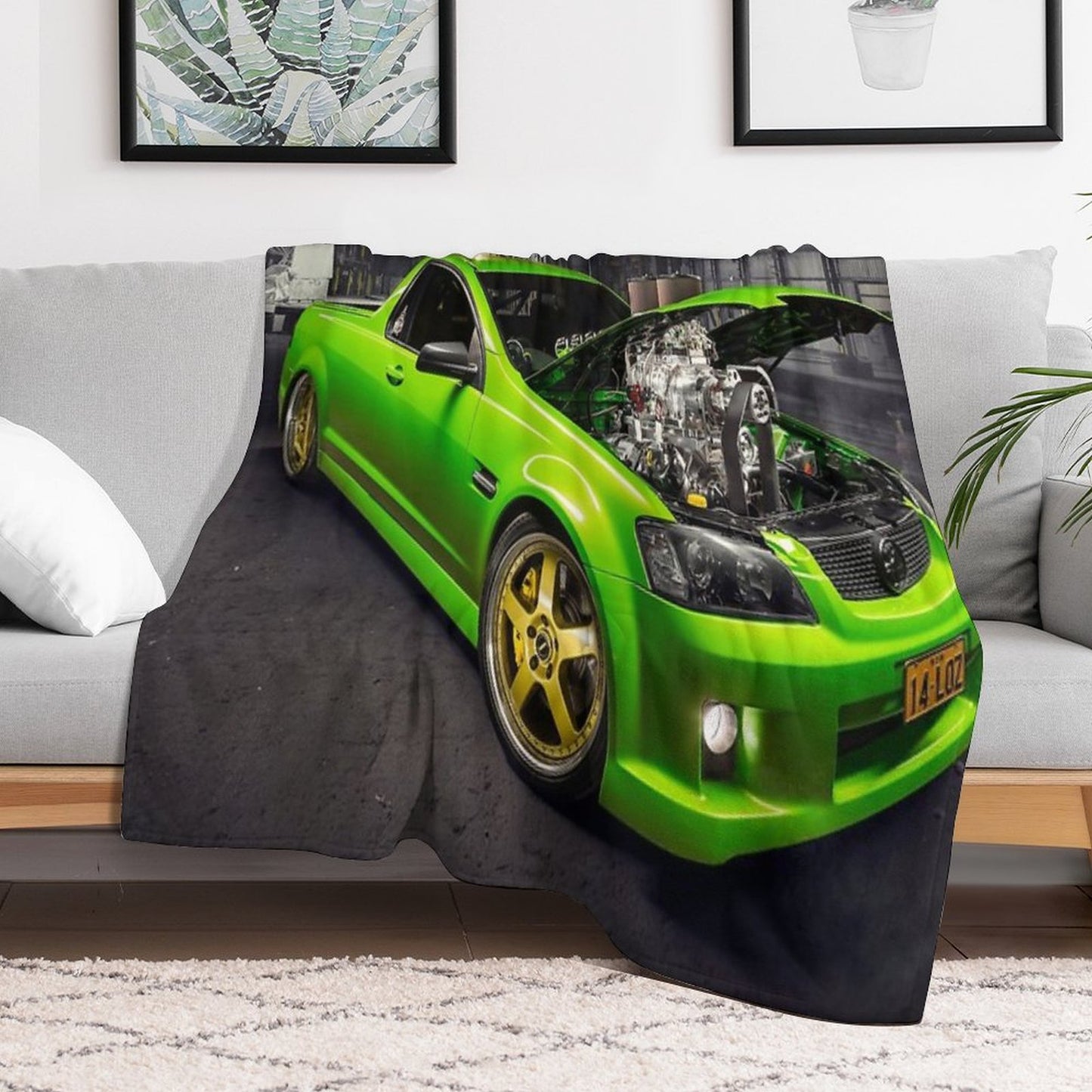 Dustin Goldsmith's Holden VE Commodore Throw Blanket