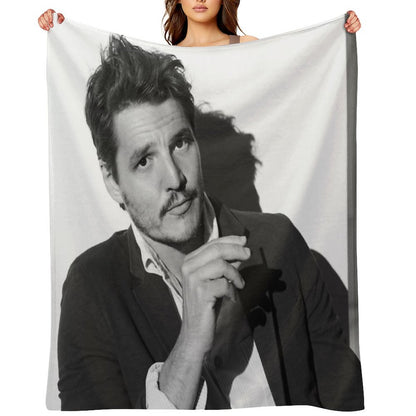 Pedro Pascal Throw Blanket