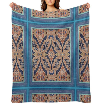 Arab Tapestry Throw Blanket