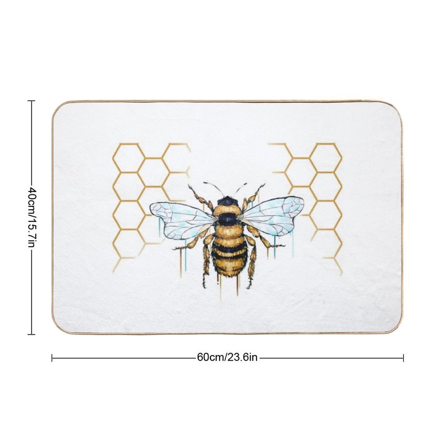 Bumble Bee Bath Mat