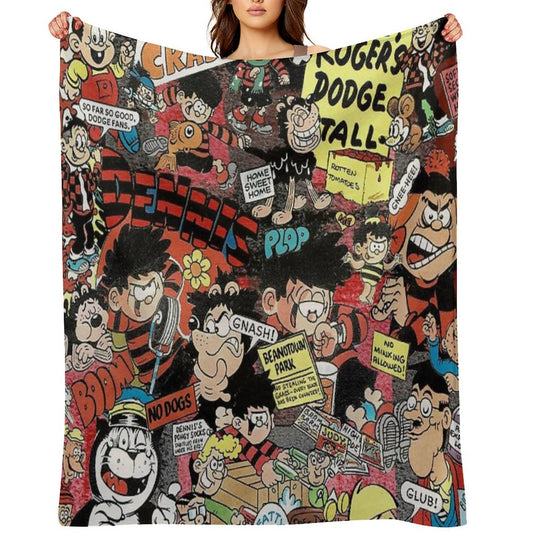 Beano 2 Throw Blanket