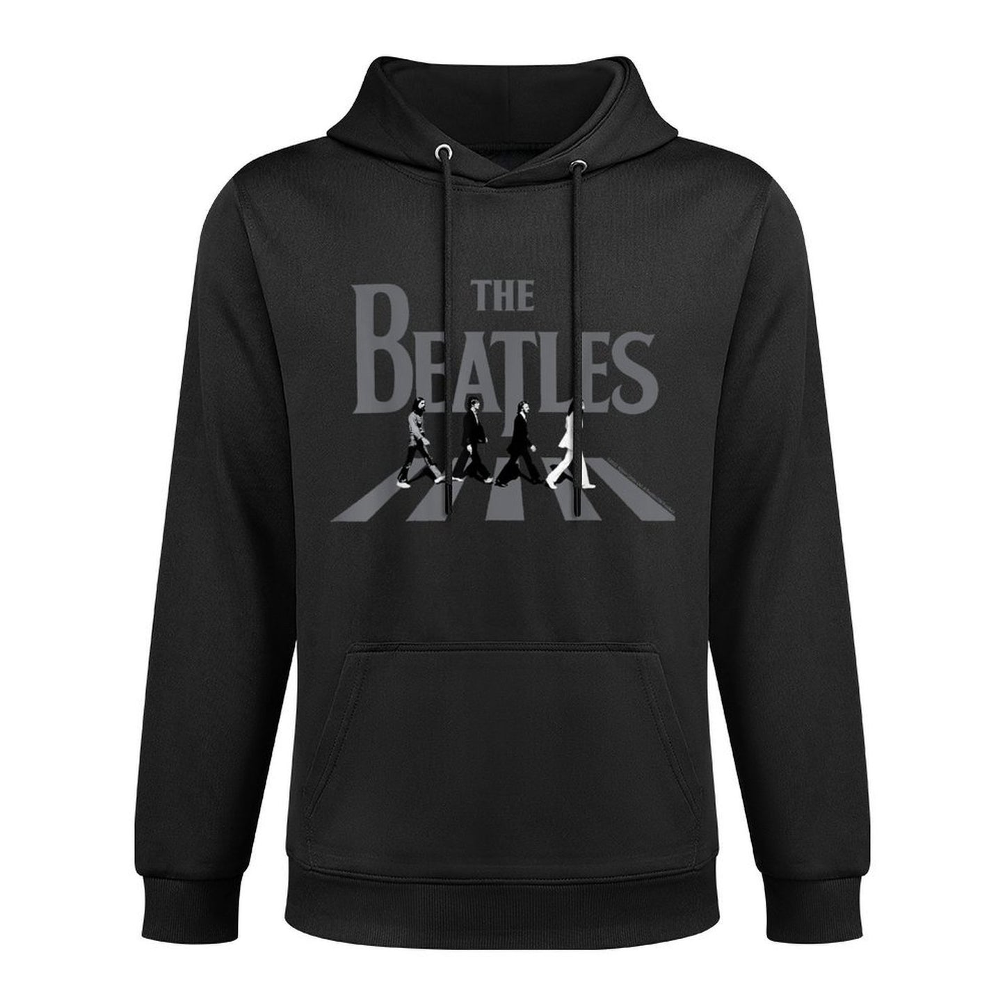 The Beatles - Abbey Road Greyscale Album Cover Casual Wear Hoodie