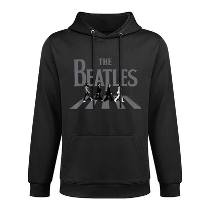 The Beatles - Abbey Road Greyscale Album Cover Casual Wear Hoodie