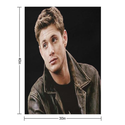 Dean Winchester Supernatural Throw Blanket