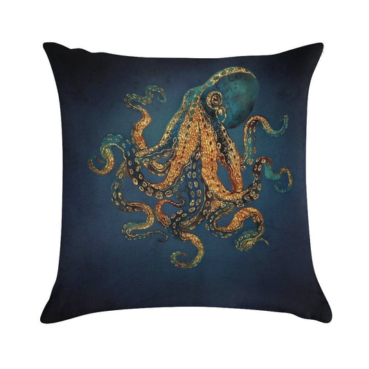 Underwater Dream IV Soft Washable Throw Pillow