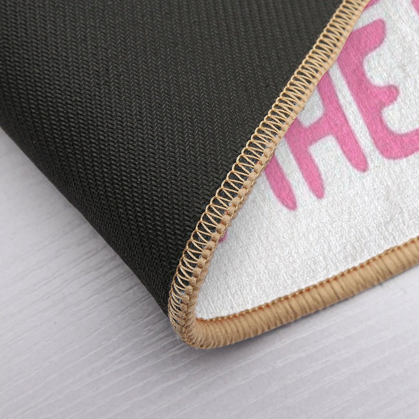 Please Don’t Do Coke In The Bathroom Pink Bath Mat